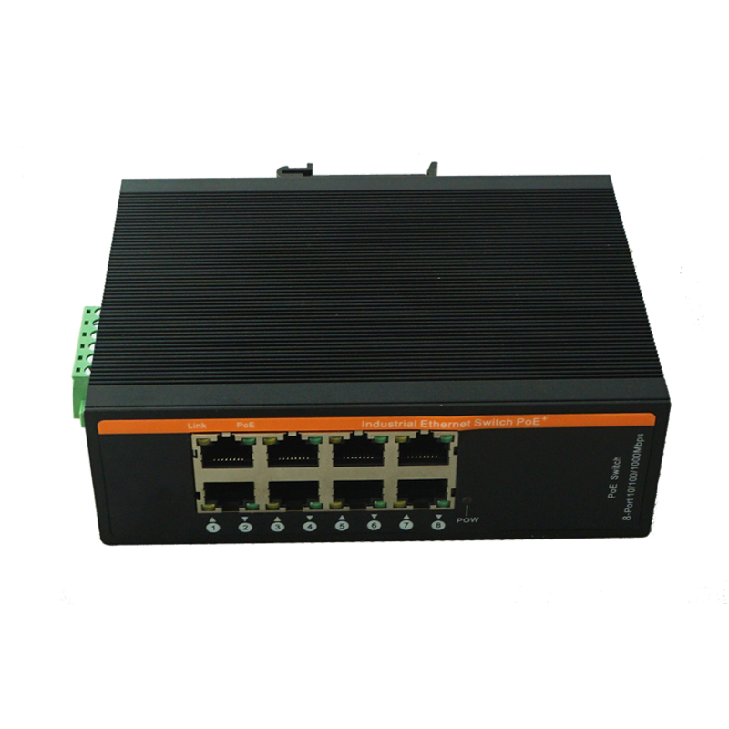 10/100/1000M 8-port Industrial Ethernet POE Switch